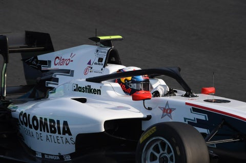 Sebastián Montoya se estrenó en la Fórmula 3
