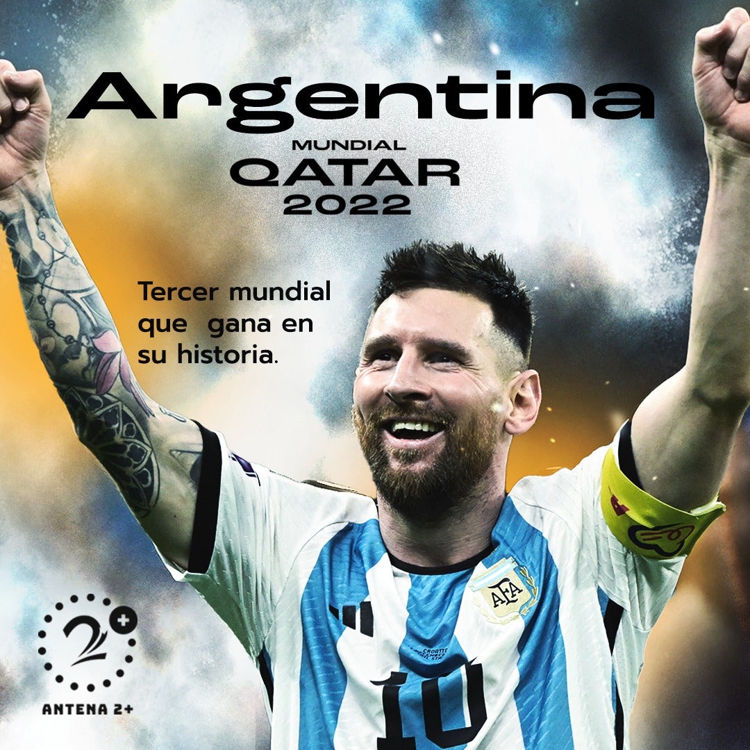 Argentina Campeón del Mundial Qatar 2022