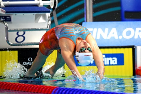 Nadadora Jimena Leguizamón