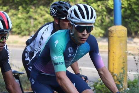 Miguel Ángel López en los Nacionales de ciclismo 2023