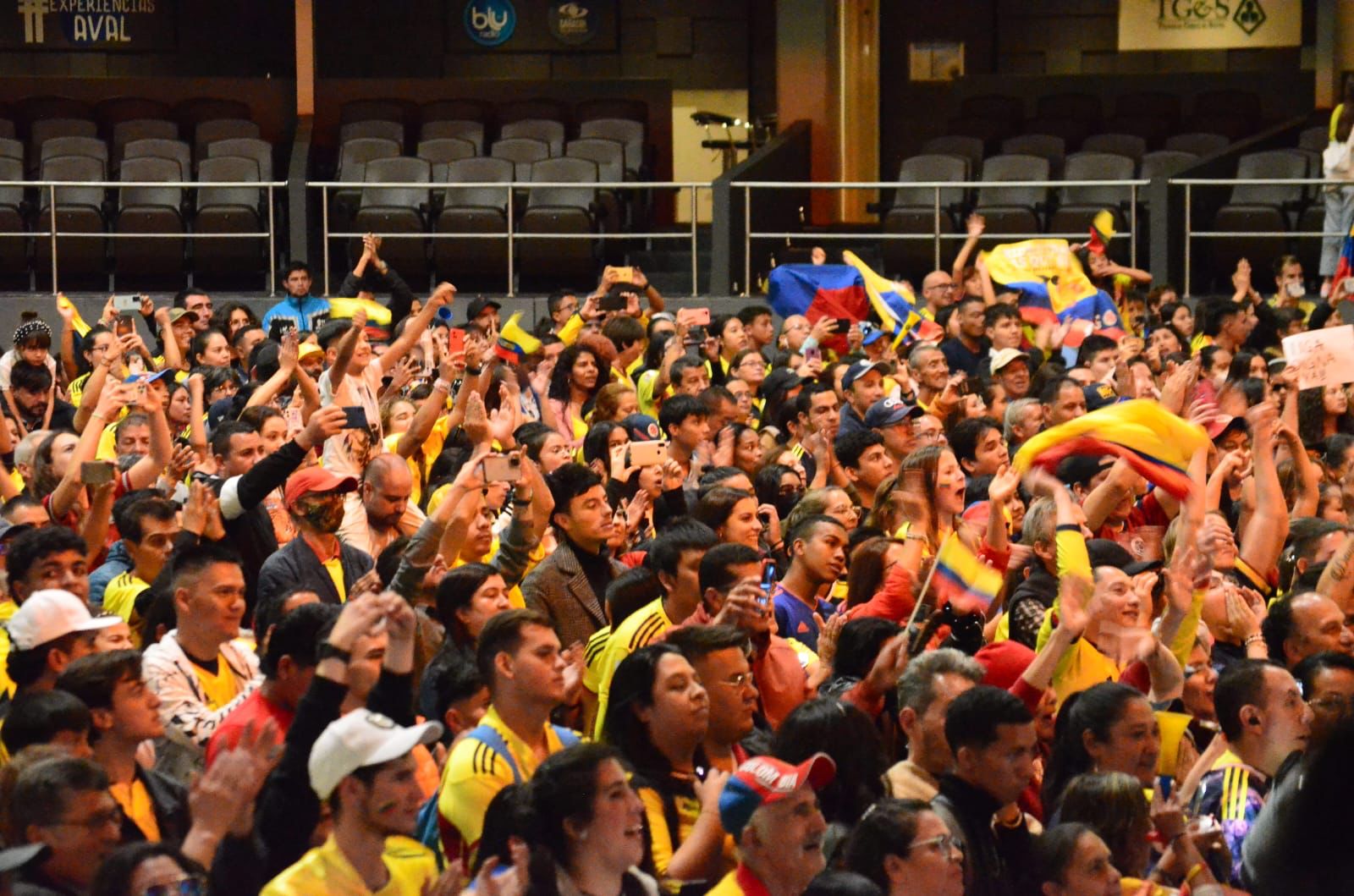 Recibimiento a la Selección Colombia femenina tras el mundial