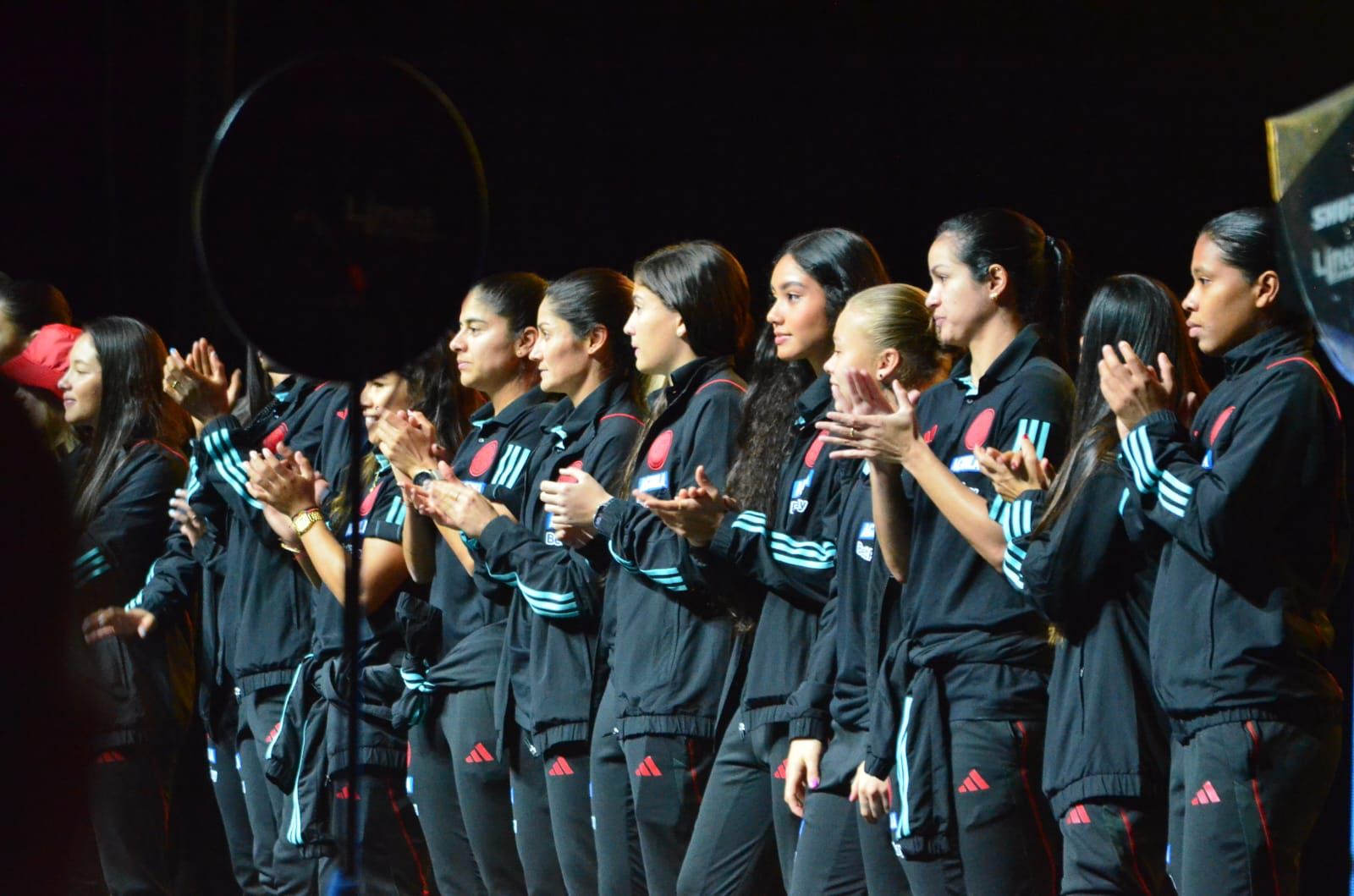 Recibimiento a la Selección Colombia femenina tras el mundial