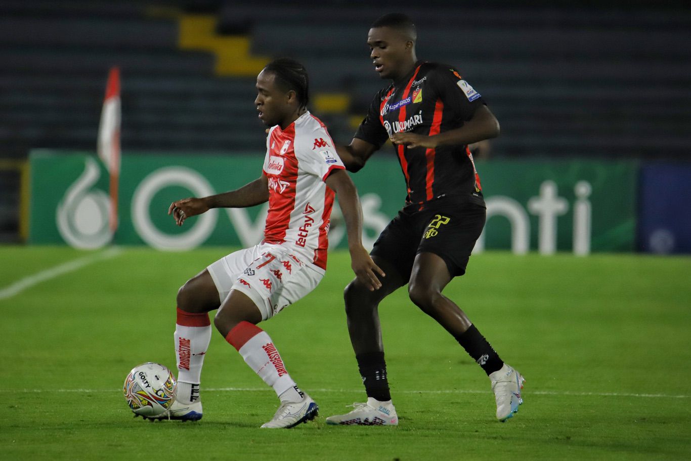 Santa Fe vs Pereira, partido de ida de los cuartos de final de la Copa Betplay