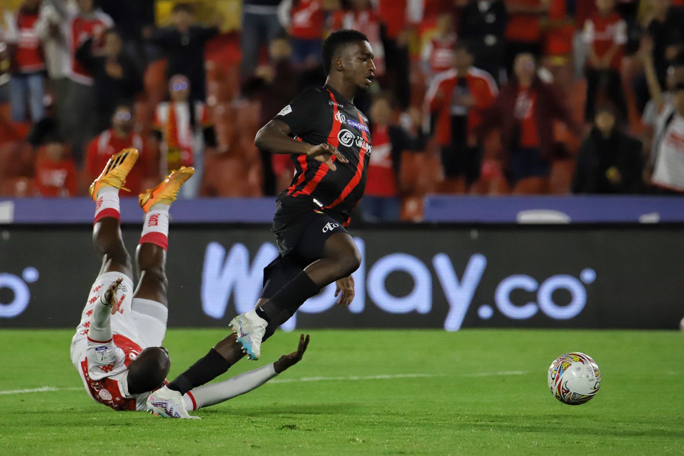 Santa Fe vs Pereira, partido de ida de los cuartos de final de la Copa Betplay