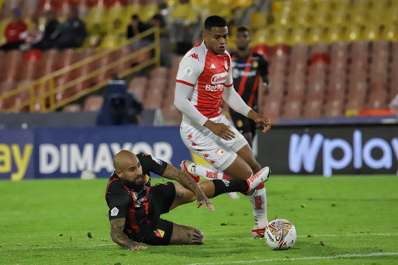 Santa Fe vs Pereira, partido de ida de los cuartos de final de la Copa Betplay