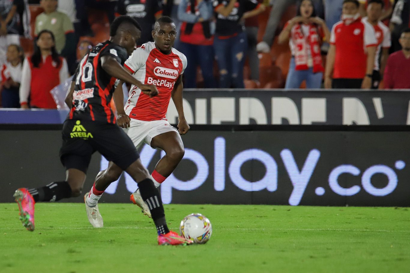 Santa Fe vs Pereira, partido de ida de los cuartos de final de la Copa Betplay