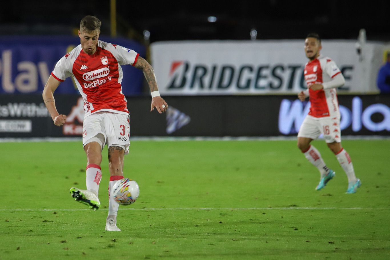 Santa Fe vs Pereira, partido de ida de los cuartos de final de la Copa Betplay