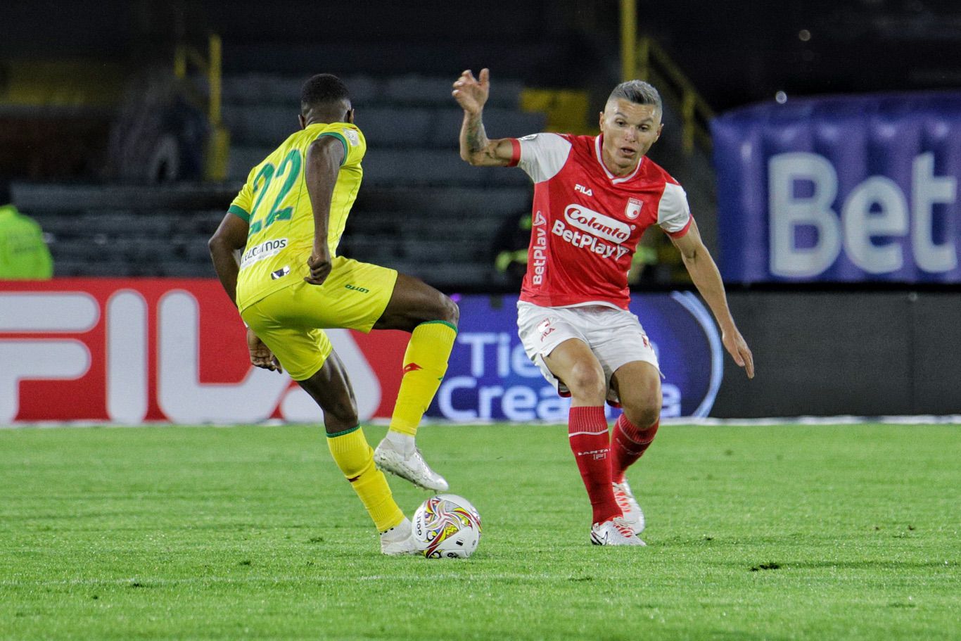 Santa Fe vs Bucaramanga, Liga Betplay 2024-1