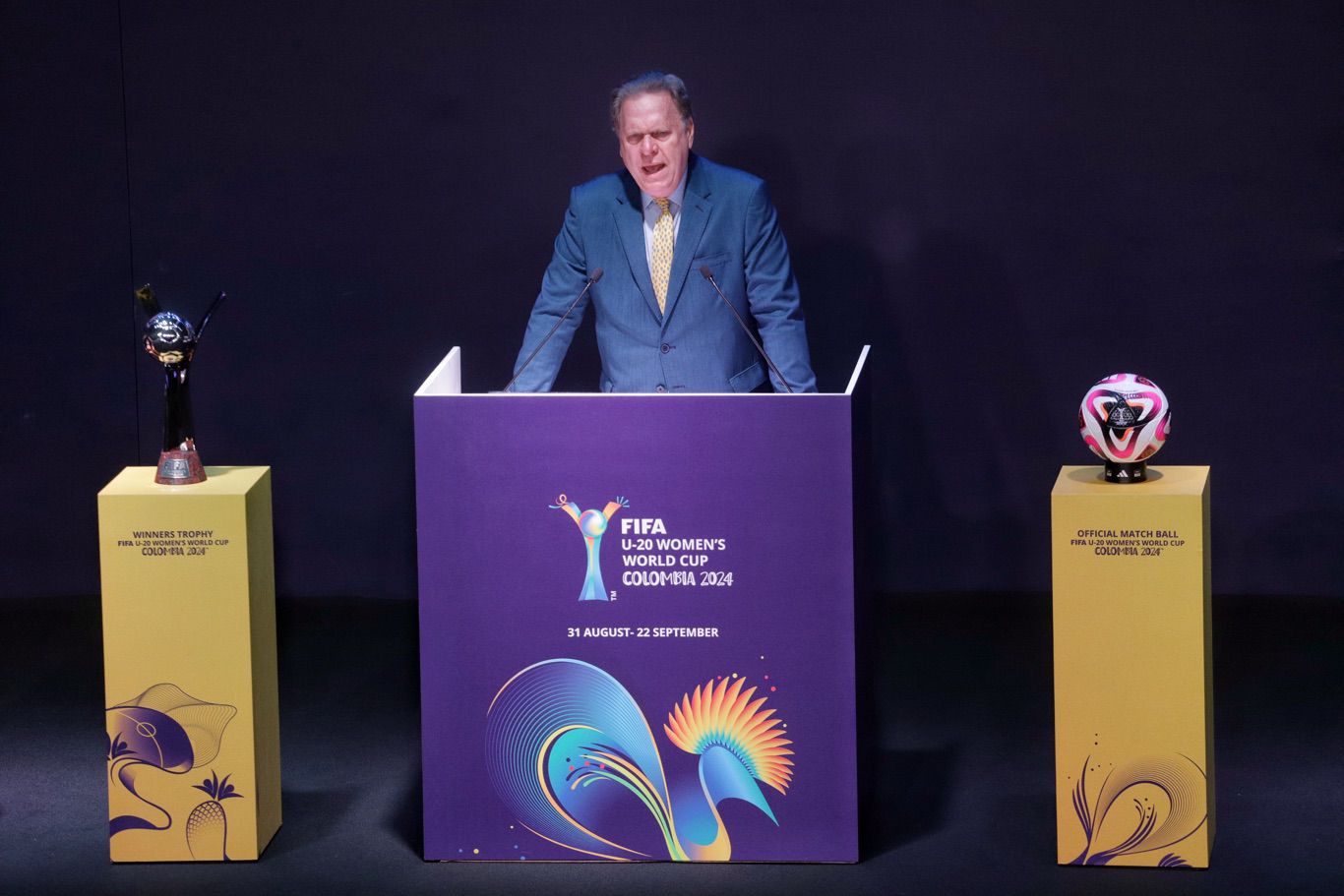 Sorteo Mundial Femenino sub-20 2024