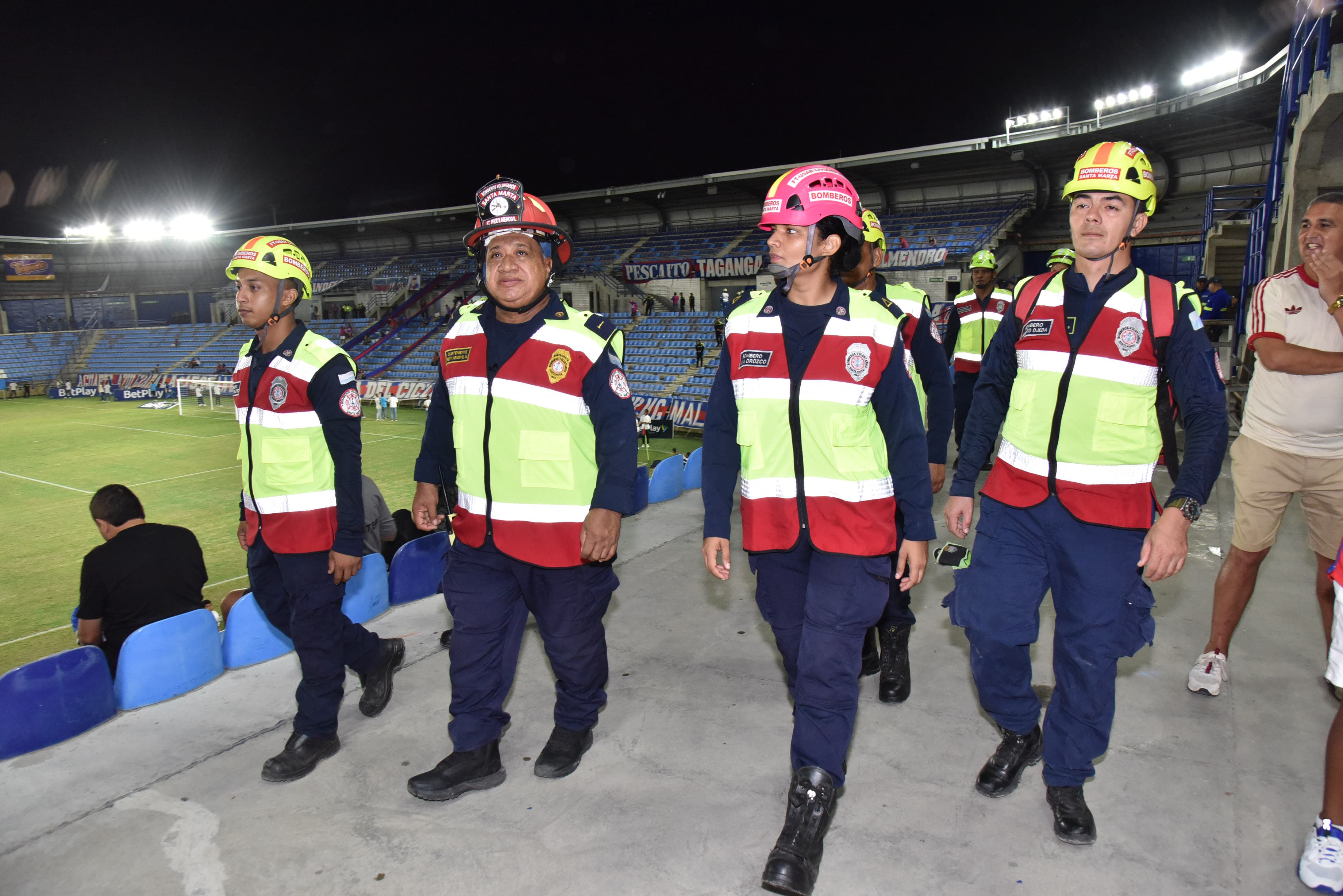 Servicios médicos en el Estadio Sierra Nevada