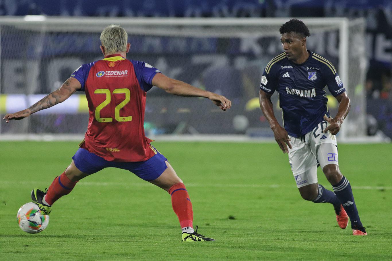 Millonarios vs Pasto, Liga Betplay