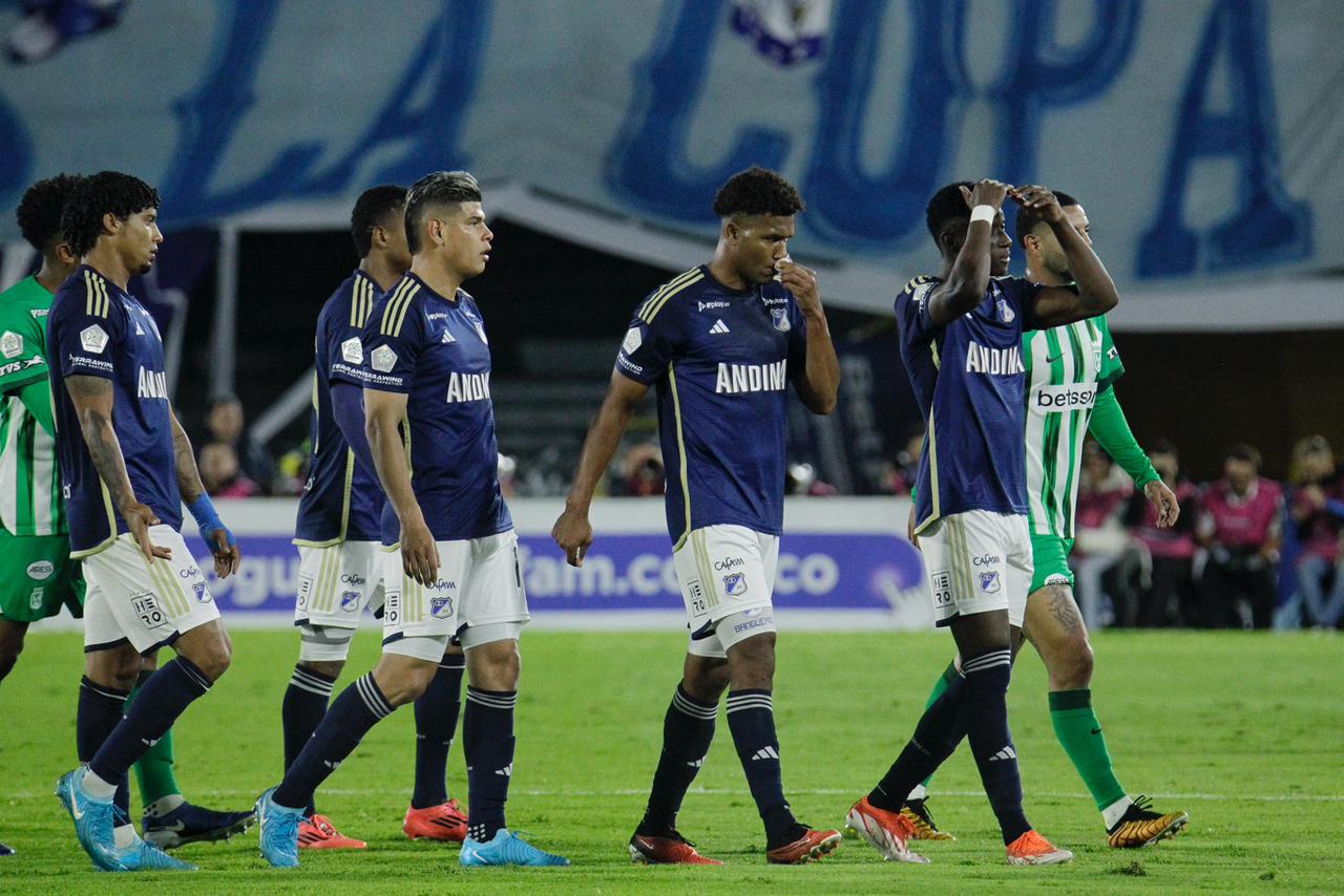 [FOTOS] Millonarios golpeó a Nacional y es líder: ve cerca la final