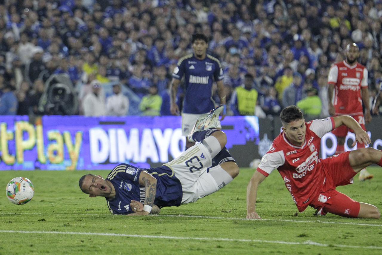 Santa Fe vs Millonarios, cuadrangulares fecha 5 Liga Betplay 2024-2