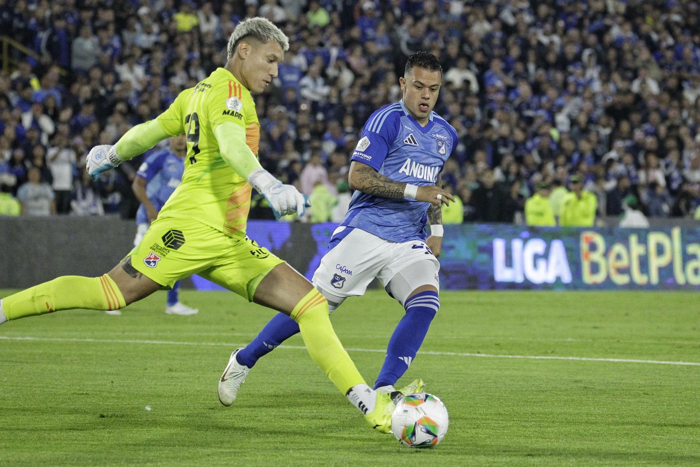 Millonarios vs Medellín, Liga Betplay 2025-1 (fecha 5)