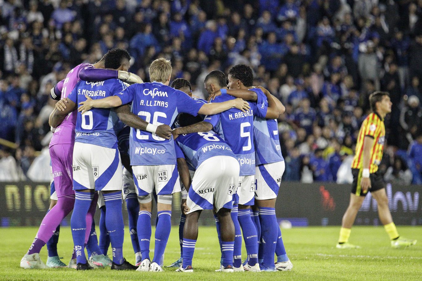 Millonarios vs Pereira; Liga Betplay 2025-1