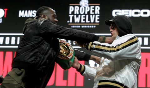 Deontay Wilder y Tyson Fury