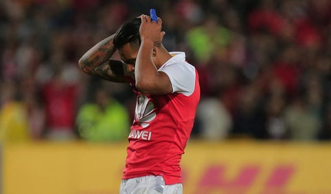 Wilson Morelo, delantero Independiente Santa Fe