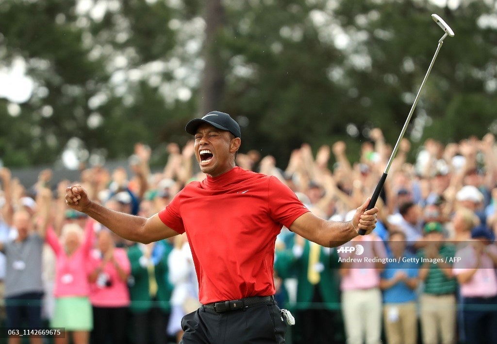 En los dos primeros días del Masters, Tiger Woods no asomaba entre los hombres de punta