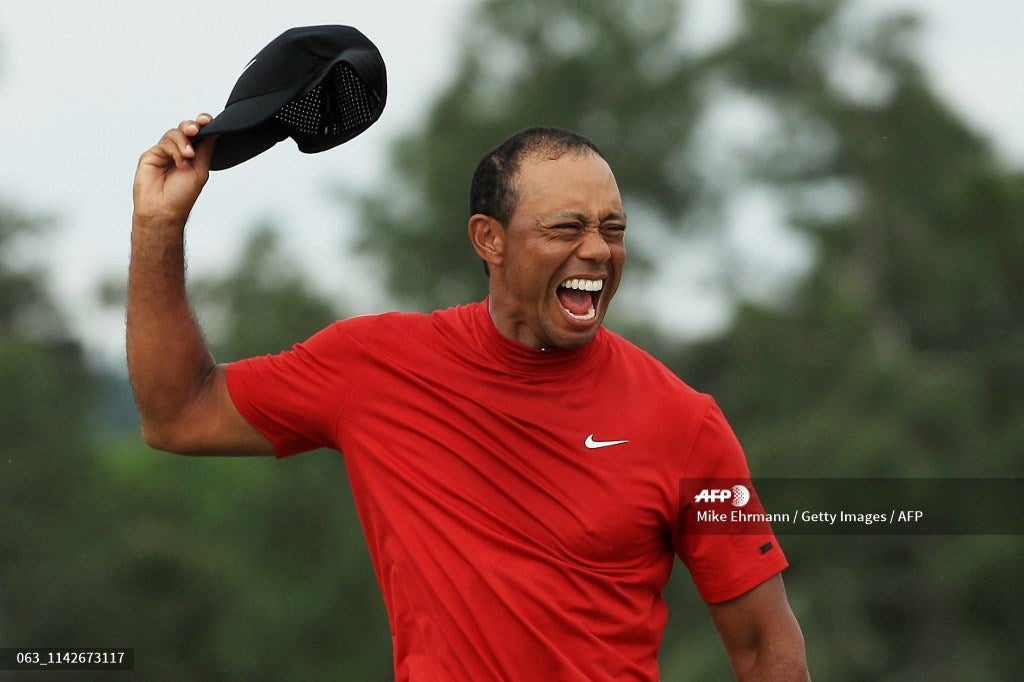 Con un acumulado de -13 en los cuatro días, Tiger Woods apeló a su experiencia