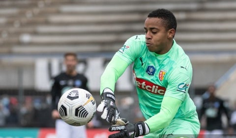 Wuilker Faríñez con Lens