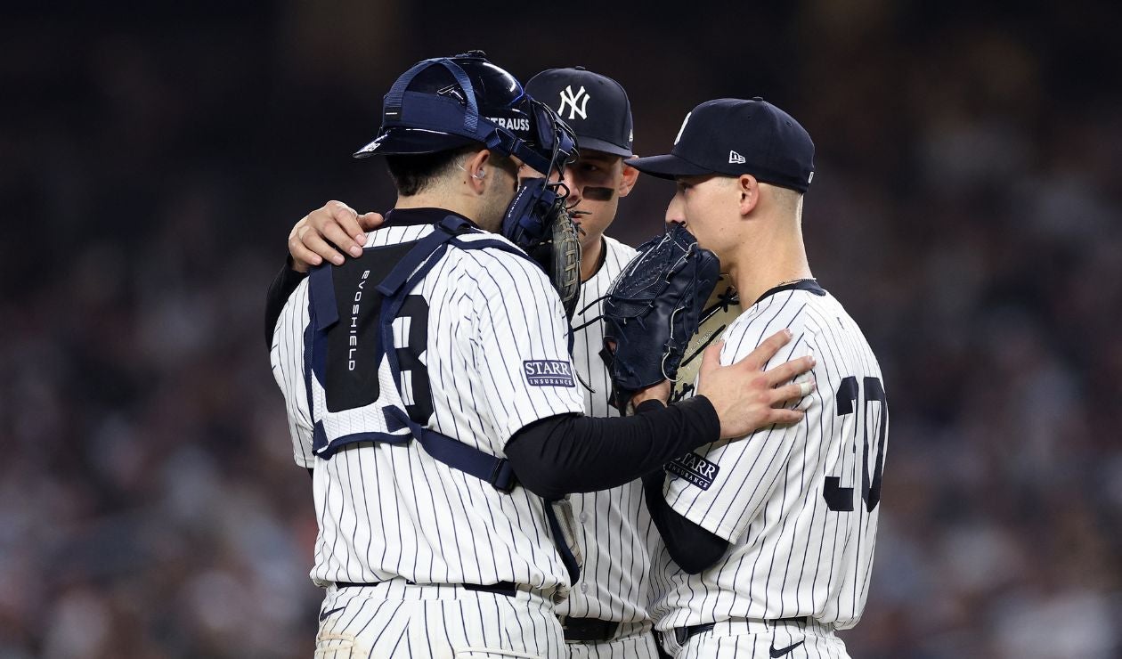 Los Yankees enfrentando a los Astros en Nueva York