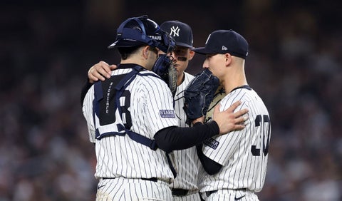 Los Yankees enfrentando a los Astros en Nueva York
