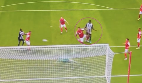 Yaser Asprilla con el Watford en Inglaterra