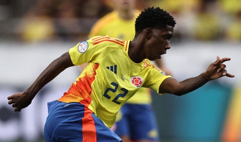 Yaser Asprilla con la selección Colombia