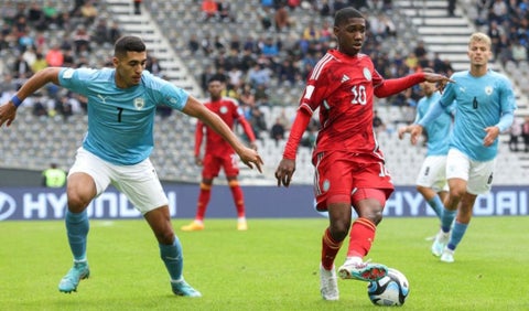 Yaser Asprilla Israel vs Colombia