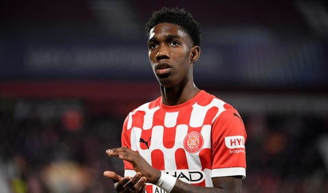 Yaser Asprilla volvió a jugar con Girona: así le fue ante Sevillla