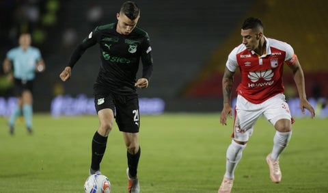 Nicolás Benedetti y Yeison Gordillo