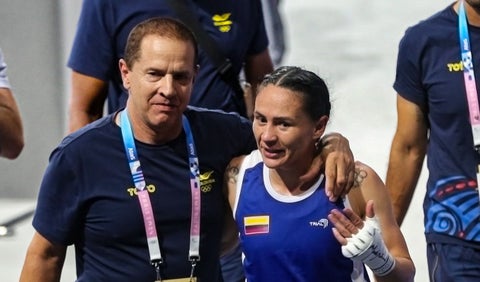 Yeni Arias, boxeadora colombiana en los Juegos Olímpicos