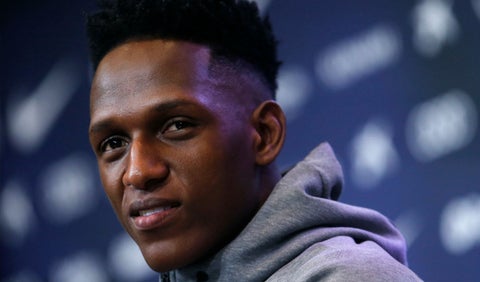 Yerry Mina, defensor colombiano