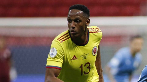 Yerry Mina, central del Everton