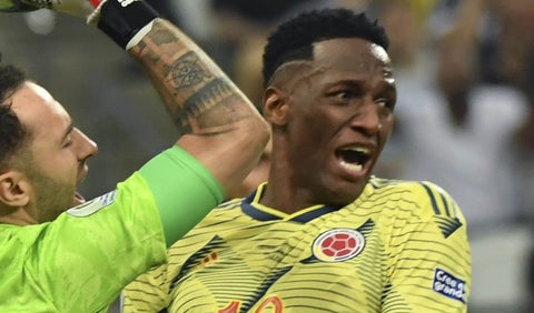 Yerry Mina, central de la Selección Colombia