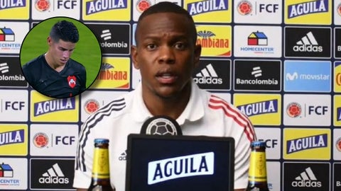 Yerson Candelo y James Rodríguez