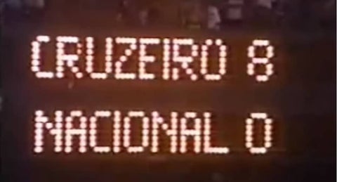 Atlético Nacional cayó goleado 4-0 ante Cruzeiro en Supercopa de 1992