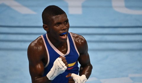 Yuberjen Martínez, boxeador colombiano
