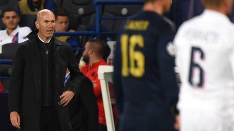 Zidane, tras perder ante el PSG