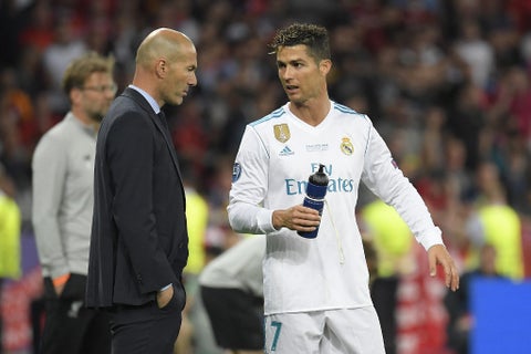 Zidane y Cristiano Ronaldo