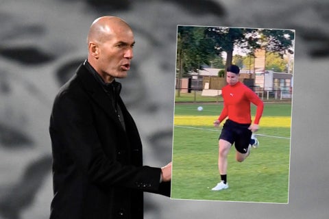 Zinedine Zidane y James Rodríguez