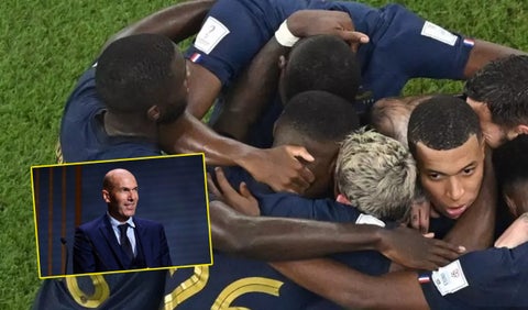 Zinedine Zidane y la Selección de Francia