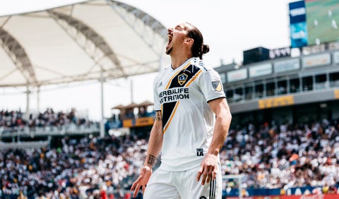 Zlatan Ibrahimovic delantero de LA Galaxy