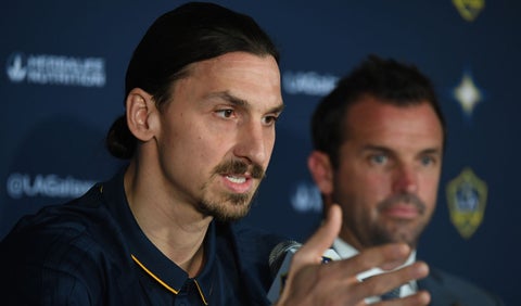 Zlatan Ibrahimović, delantero de Los Angeles Galaxy