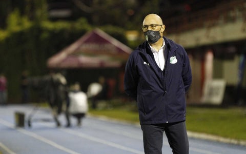 Alfredo Arias, técnico del Deportivo Cali